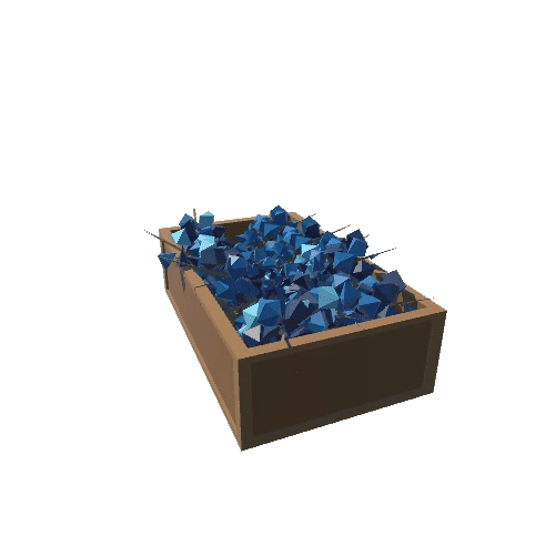 Box small - grape blue